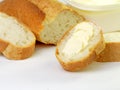 Bread with margarine