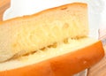 Bread With Margarine Royalty Free Stock Photo