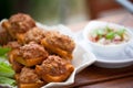 Bread with minced pork