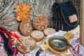 Bread and other objects of rural life