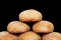 Bread pyramid Royalty Free Stock Photo