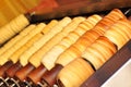 Bread rolls baking in Prague