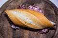 bread and salami, one of the classic sandwiches that everyone knows for a quick lunch or snack.