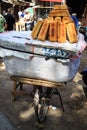 Bread for sale on an african market