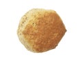 Bread Scone bakery item breakfast baked on white background.