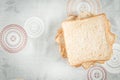 Bread slice Royalty Free Stock Photo