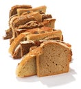 Bread slices Royalty Free Stock Photo