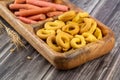 Bread sticks and cookies Royalty Free Stock Photo