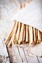 Bread sticks grissini torinesi Royalty Free Stock Photo