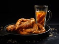 Bread Sticks, Pretzel Straws, Sesame Grissini, Pretzels Snack with Sesame Seeds, Long Rusks