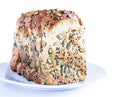 Bread with sun flower seeds and seasame Royalty Free Stock Photo