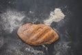 Bread on the table just from the stove.