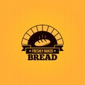 Bread vintage design menu background