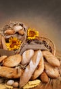 Bread and wheat Royalty Free Stock Photo
