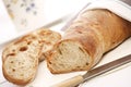 Bread On White background