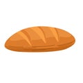 Bread. Whole grain, yeast baked bread. food sign. Ideal for cafe, restaurants, food shops and printing. Vector hand draw