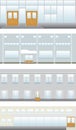 Breadboard models of shops