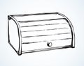Breadbox. Vector drawing