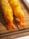 Breaded shrimp tails Royalty Free Stock Photo