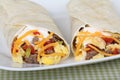 Breadfast Burritos Royalty Free Stock Photo