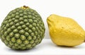 Breadfruit isolated on white background Royalty Free Stock Photo
