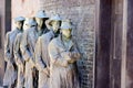 The Breadline - Franklin Delano Roosevelt Memorial Royalty Free Stock Photo