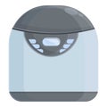 Breadmaker icon cartoon vector. Bread machine