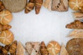 Breads products Royalty Free Stock Photo