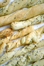 Breadsticks background Royalty Free Stock Photo