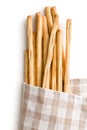 Breadsticks grissini