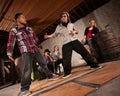 Break Dancing Battle Royalty Free Stock Photo