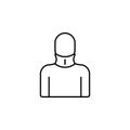 break, neck, gypsum icon. Simple thin line, outline of Bone injury icons for UI and UX, website or mobile application