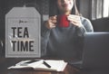 Break Tea Coffee Time Relax Concept Royalty Free Stock Photo