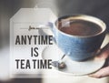 Break Tea Coffee Time Relax Concept Royalty Free Stock Photo