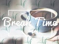 Break Tea Coffee Time Relax Concept Royalty Free Stock Photo
