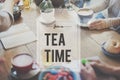 Break Tea Coffee Time Relax Concept