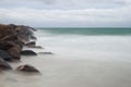 North Haven Breakwater, Adelaide, on a stormy morning.