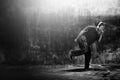 Breakdance Hiphop Dance Skill Streetdance Concept Royalty Free Stock Photo