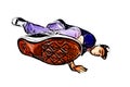 Breakdancer illustration