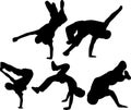 Breakdancing group