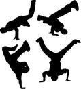 Breakdancing group