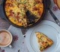 Breakfast - baked omelette