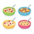 Breakfast bowl set