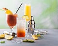 Breakfast or brunch cocktails Royalty Free Stock Photo