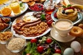 Breakfast buffet full continental and english