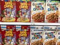 Breakfast Cereal Boxes