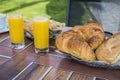 Breakfast in Colliure in the south of France