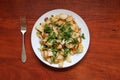 Breakfast fried potatoes II Royalty Free Stock Photo