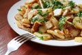 Breakfast fried potatoes VI Royalty Free Stock Photo