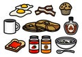 Breakfast Icons